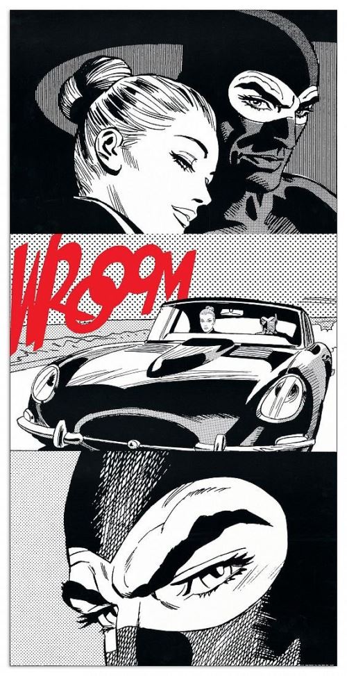 ASTORINA - Diabolik & Eva II (Panneaux MDF 50x100 cm)