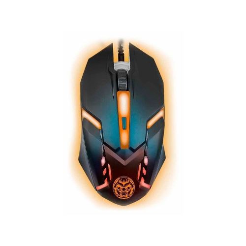 Souris Gaming iggual IGG315828 LED Noir Orange