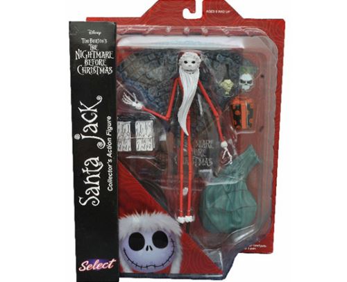 L'ETRANGE NOEL DE MR. JACK - Figurine Santa Jack Select Diamond