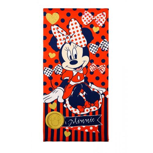 Minnie Serviette de Plage Fille - Rouge