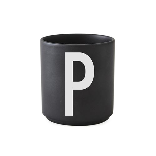 Tasse noire Design Letters - Design Letters - Noir