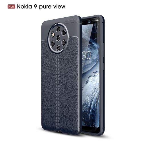 Coque en TPU bleu foncé pour votre Nokia 9 PureView