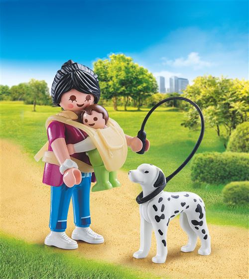 Playmobil Special Plus Maman Avec Bebe Et Chien Playmobil Achat Prix Fnac