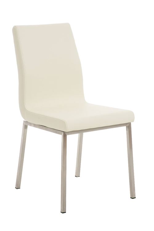 CLP Chaise Colmar en similciuir  Crème
