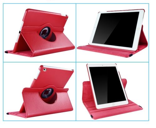 Housse rose Apple iPad 10,9 pouces 2022 4G/5G rotative 360 degres - Etui  coque protection iPad 10eme generation - Accessoires pochette iPad 10