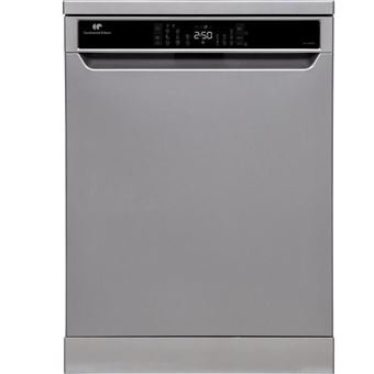 Lave-Vaisselle Pose Libre Continental Edison - 15 Couverts - Largeur 59,8 Cm - Classe D - Moteur Induction - 39 Db - Silver - 1