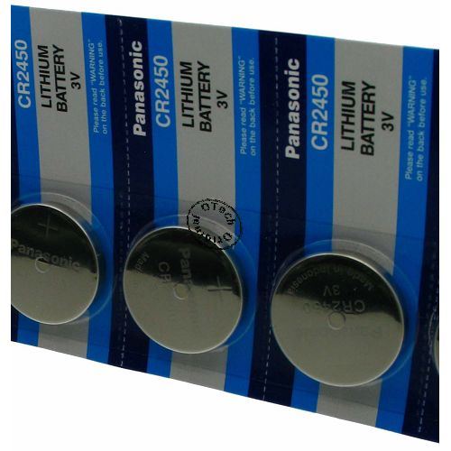 Pack de 5 piles Panasonic compatible avec DIVERS DL2450 - Otech