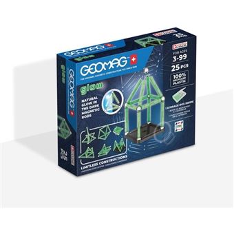 Jeu de construction Geomag Ecofriendly Glow