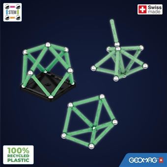 Jeu de construction Geomag Ecofriendly Glow