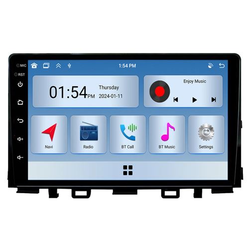 Autoradio RoverOne® Bluetooth CarPlay 2 Din 6Go RAM 128Go ROM pour Kia Rio YB KX Cross 2016-2020