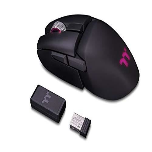 Thermaltake Noir Argent M5 Souris Gaming Ambidextre Rf Wireless + Bluetooth + Usb Type-A Optique 16000 Dpi - Neuf - Image 5