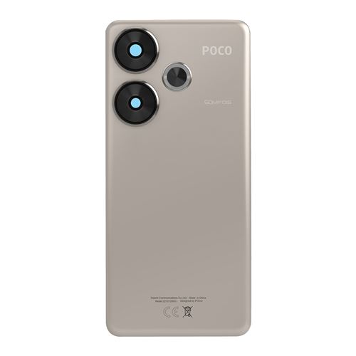 Non Communiqué Gris Cache Batterie Pour Xiaomi Poco F6 Original Service Pack Xiaomi
