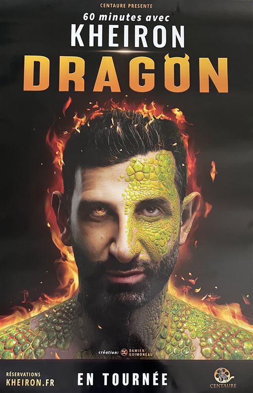 Affiche -KHEIRON - Dragon - 80x120cm
