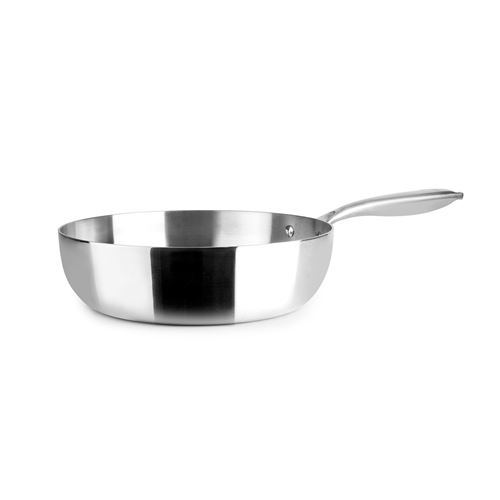 Ibili Argent Poêle Profonde Triply Natural 28 Cm - / Métallique - Aluminium - Image 3