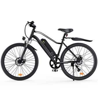 Vélo Électrique VTT pour adulte 26"-Moteur 350W-Batterie amovible 36V 15 Ah-5 vitesses-Autonomie 90 km-Charge max 150 kg-Noir - 1