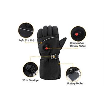 Gants Chauffants USB Moelleux