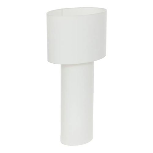 Non Communiqué Blanc Atmosphera Créateur D'intérieur - Lampadaire En Tissu "Eira" 115Cm