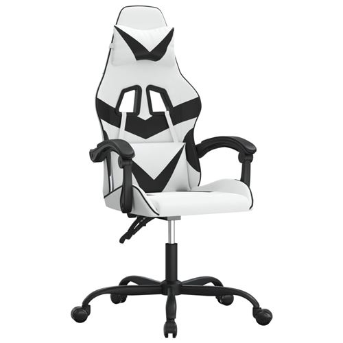 Vidaxl Blanc/Noir Chaise De Jeu - Image 3