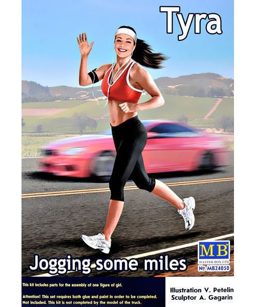 Jogging Some Miles. Tyra - 1:24e - Master Box Ltd.