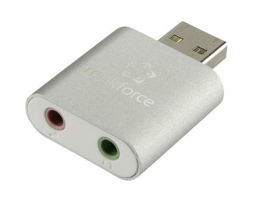 Carte son externe Renkforce avec port casque extérieur