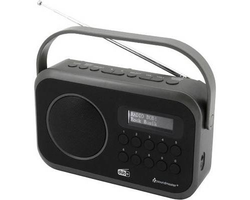 soundmaster DAB270SW Radio de table DAB+, FM AUX, DAB+, FM noir