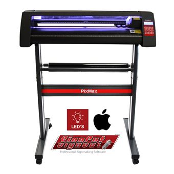 Plotter de Découpe Vinyle 720 Guide Laser LED, Signcut Pro, Stand & Housse - 1