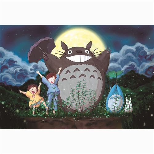 Puzzle 1000 Pièces VORMOR Jouets Educati et Créatif pour Enfants Adultes - Mon Voisin Totoro