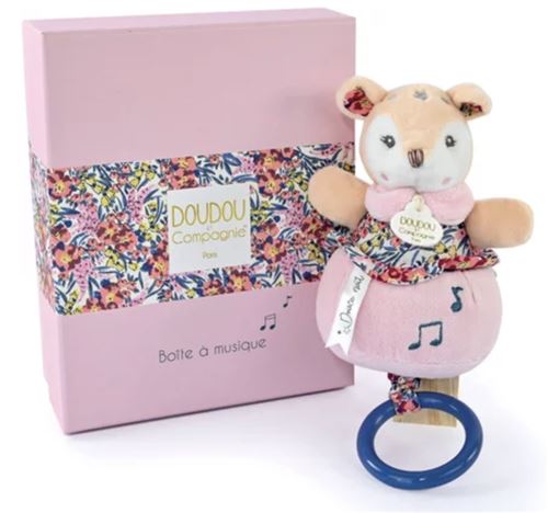 Non Communiqué Multicolore Doudou Bohaime Boite A Musique - Faon