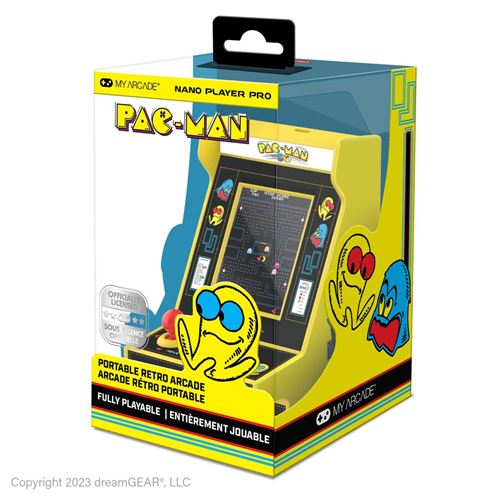 MyArcade Console de jeu Pac-Man Nano Player Pro