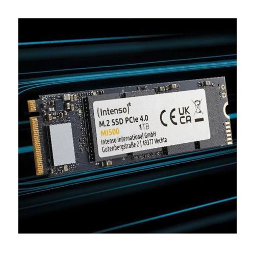 Non Communiqué Multicolore Intenso Mi500 - Ssd - 1 To - Interne - M.2 2280 - Pcie 4.0 X4 (Nvme)