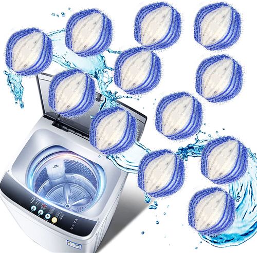 6pcs ballle boule de lavage de nettoyer des vêtements Machine à