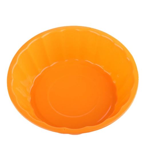Euro Lady EL-SCM2: Ustensiles de Cuisson Ronds en Silicone Orange Euro Lady