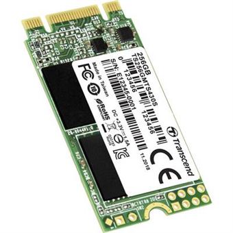Transcend MTS430S - SSD - 256 Go - interne - M.2 2242 - SATA 6Gb/s - pour Intel Next Unit of Computing 12 - 1