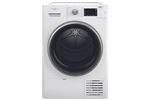 Seche-linge, FRESHCARE, Pompe a chaleur, 9 KG, A+++, Interface Big Digit, 64 dB, Tambour Inox, 6eme Sens, FreshCare+, Filtre Easy-cleaning, Porte noire et silver