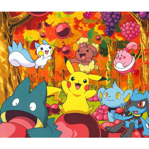 Fabulous Poster Pokemon a la montagne (36 cm x 42 cm) - Achat & prix