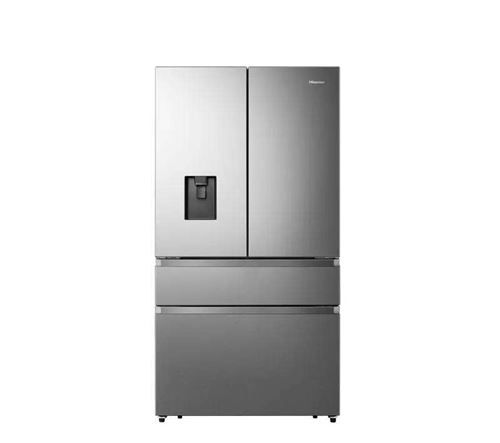 Hisense RF749N4SWSE frigo américain Pose libre 579 L Acier inoxydable