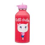 Gourde Inox Enfant - Petit Chaton - Rose - Draeger Paris
