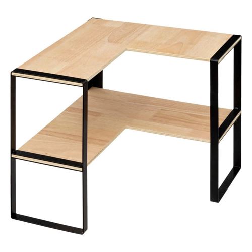 FIVE Simply Smart - Étagère d'Angle de Cuisine "Blackwood" 40cm Naturel