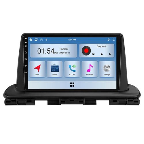 Autoradio Multimédia SZSMART 6Gb Ram 128Gb Rom Carplay pour Kia Cerato 4 Iv 2018-2021 Bluetooth Gps Navigation