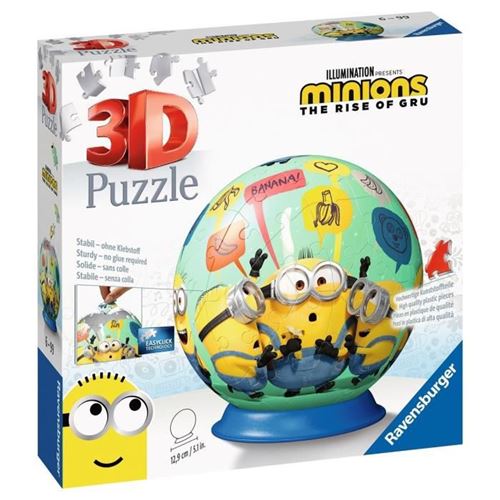 Puzzle 3D Ball 72 p - Minions 2