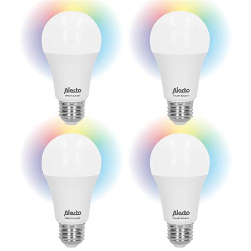 Smart Lampe LED Wi-Fi Alecto SMART-BULB10 4-PACK