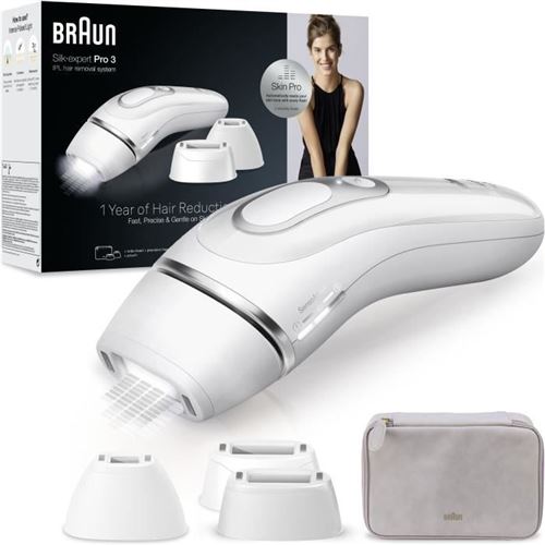 Épilateur a Lumiere Pulsée - BRAUN - Silk·expert Pro 3