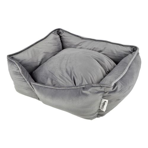Comparer les prix de Panier Chien & Chat Velours Crafty 55cm Gris