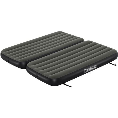 Bestway Matelas gonflable 1 place 3-en-1 Tritech Connect and Rest 1,88 m x 99 cm x 25 cm