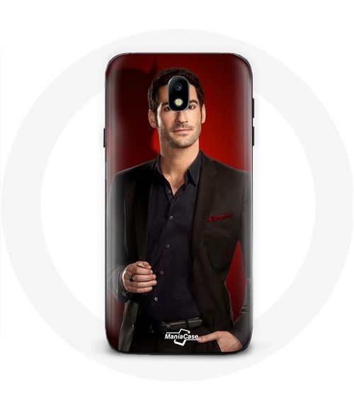 Coque pour Samsung Galaxy J7 2017 Lucifer Morningstar Série Maniacase