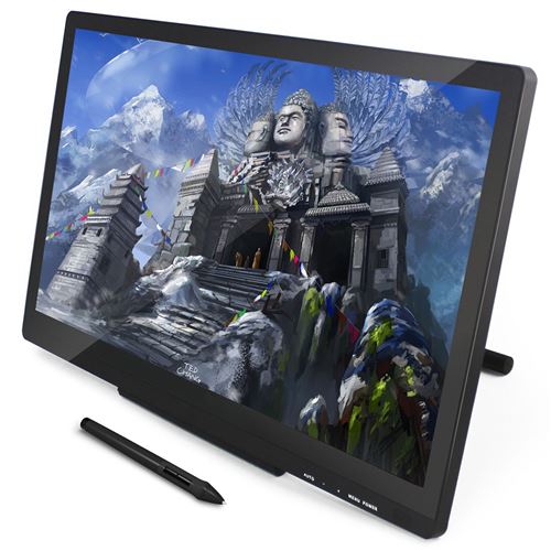 Yonis Noir Tablette Graphique Stockage 1 Go Avec Ecran