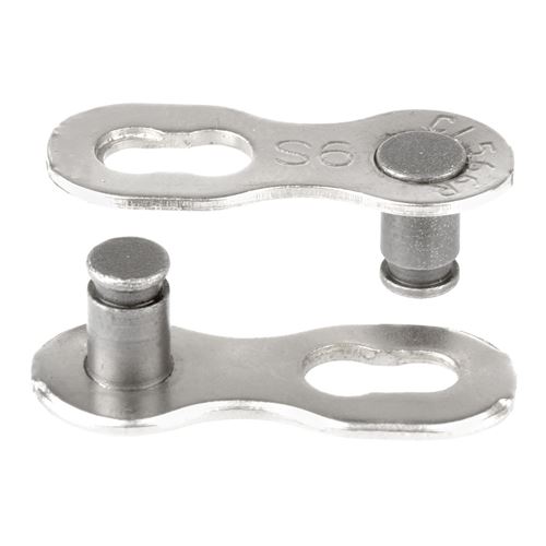 M-Wave Les chaînes à maillons Fusion 1/2 x 11/128 acier 9S argent