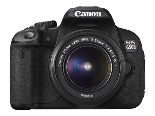 Acheter Canon EOS 650D - Appareil photo numérique - Reflex - 18.0 MP - APS-C - 1080p - 7.5x zoom optique objectif EF-S 18-135 mm État correct - 821,42 € Canon EOS 650D - Appareil photo numérique - Reflex - 18.0 MP - APS-C - 1080p - 7.5x zoom optique objectif EF-S 18-135 mm État correct - Canon reconditionné disponible sur Fnac