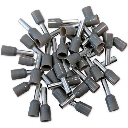embouts de cablage - 2.50 mm2 gris - Oc-pro