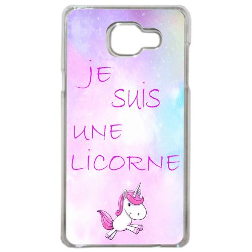 Coque Rigide Pour Samsung Galaxy A5 2017 Motif Je Suis Une Licorne